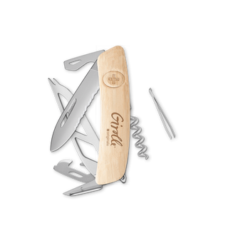 Couteau suisse - Bois d'érable (Tout mat)